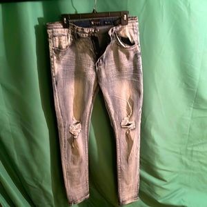 Designer skinny jeans
